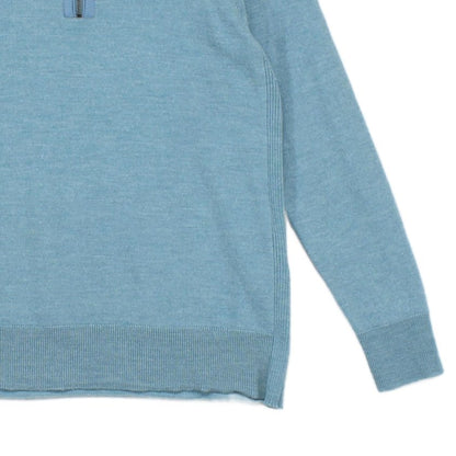 Mens 1/4 Zip Jumper Made In Italy Pullover