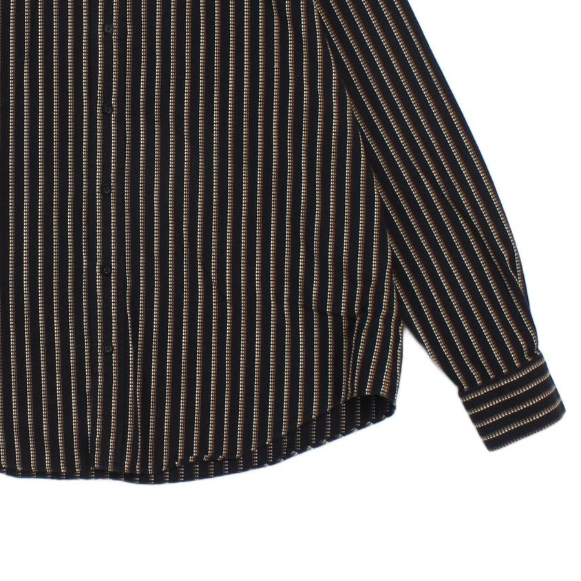 Mens Striped Shirt Long Sleeve