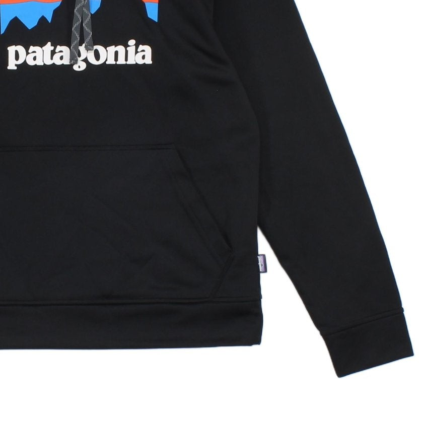 Mens Fleece Hoodie Outdoor Graphic Pullover