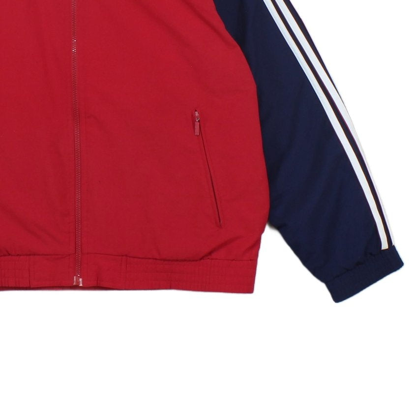 Mens Track Jacket Retro Full Zip
