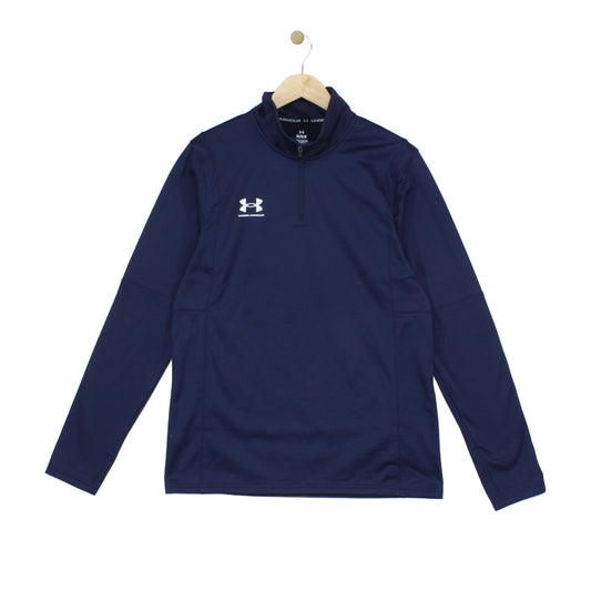 Mens 1/4 Zip Fleece Athletic Long Sleeve