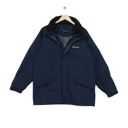 Mens Goretex Waterproof Jacket Full Zip Hooded Outdoor