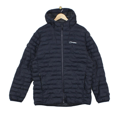 Mens Hydroloft Quilted Jacket Hooded Full Zip
