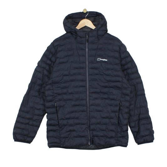 Mens Hydroloft Quilted Jacket Hooded Full Zip