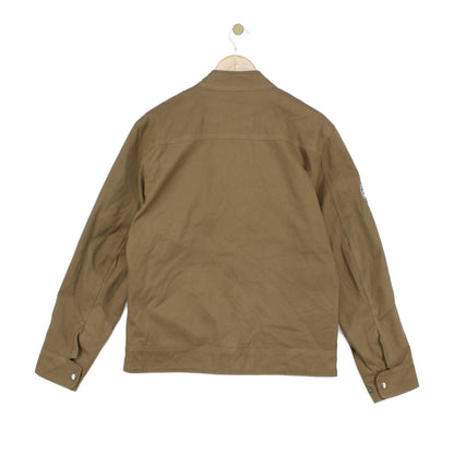 Mens Jacket Full Zip Lightweight Cotton