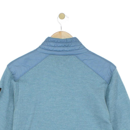 Mens 1/4 Zip Jumper Made In Italy Pullover