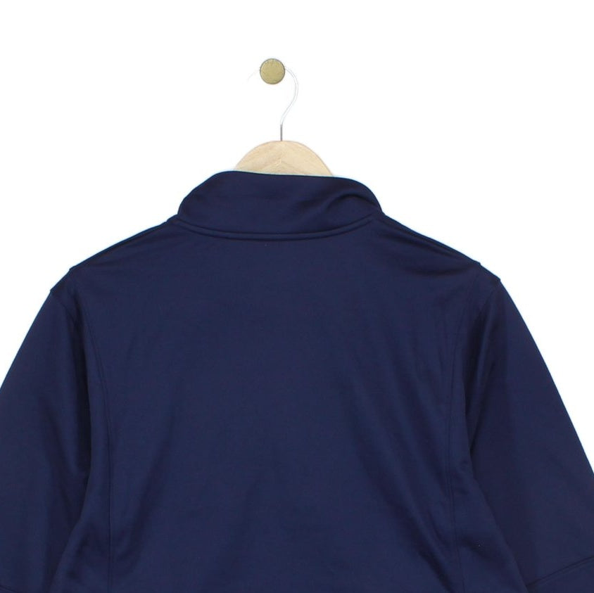Mens 1/4 Zip Fleece Athletic Long Sleeve
