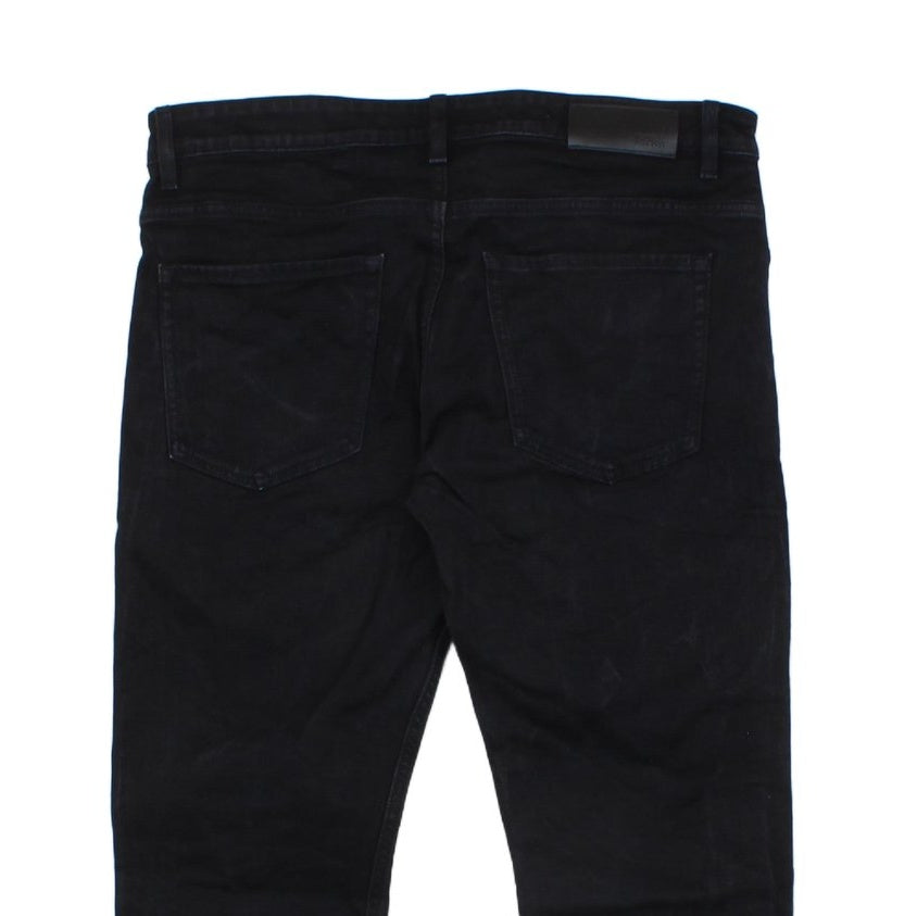 Mens Delaware Jeans Slim Fit Zip Fly Stretch