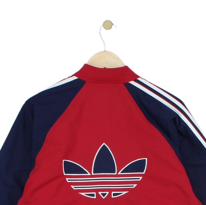 Mens Track Jacket Retro Full Zip