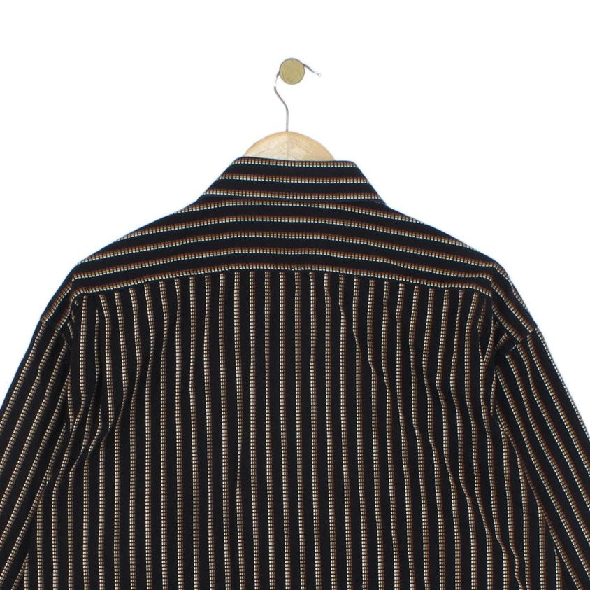 Mens Striped Shirt Long Sleeve