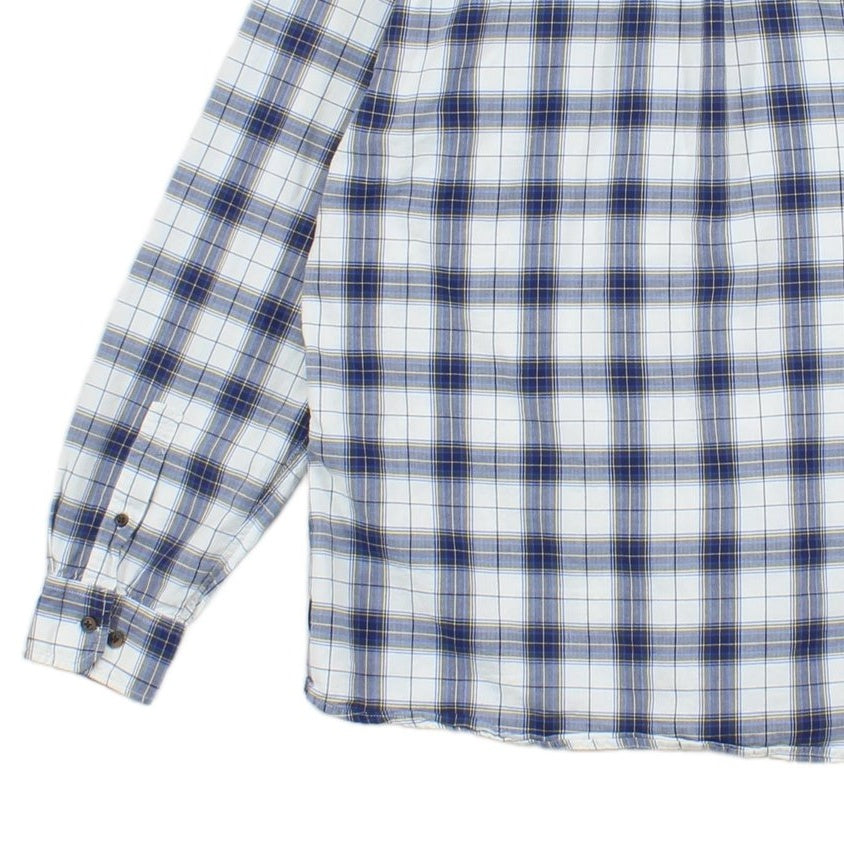 Mens Plaid Shirt Button Down Check