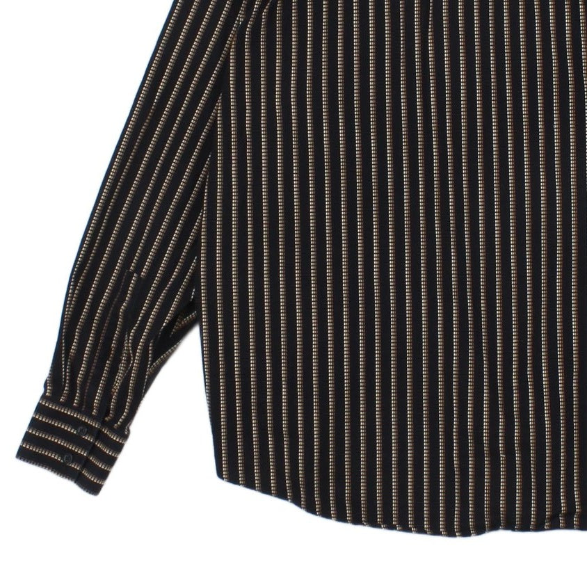 Mens Striped Shirt Long Sleeve