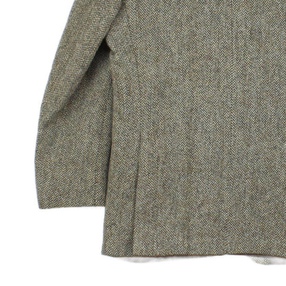 Mens Harris Tweed Blazer Herringbone Wool
