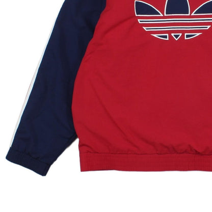 Mens Track Jacket Retro Full Zip