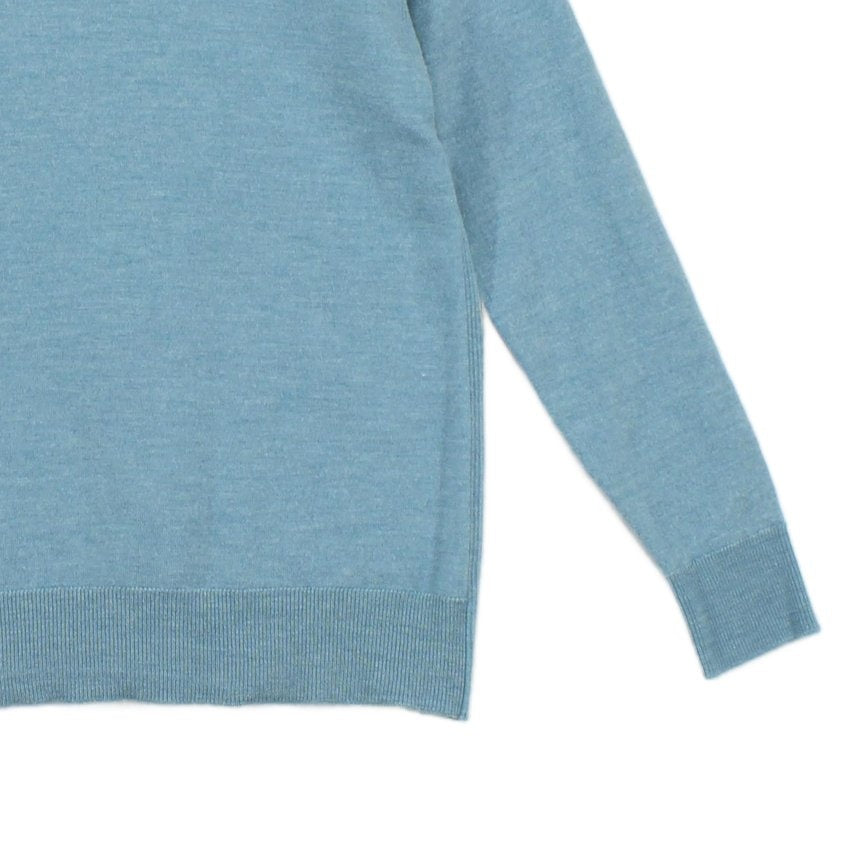 Mens 1/4 Zip Jumper Made In Italy Pullover