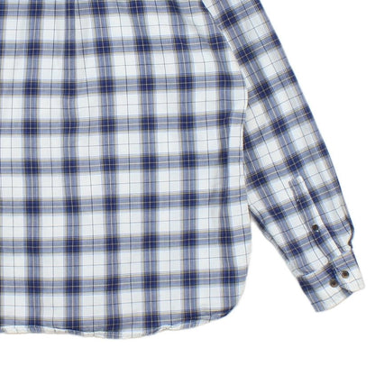 Mens Plaid Shirt Button Down Check