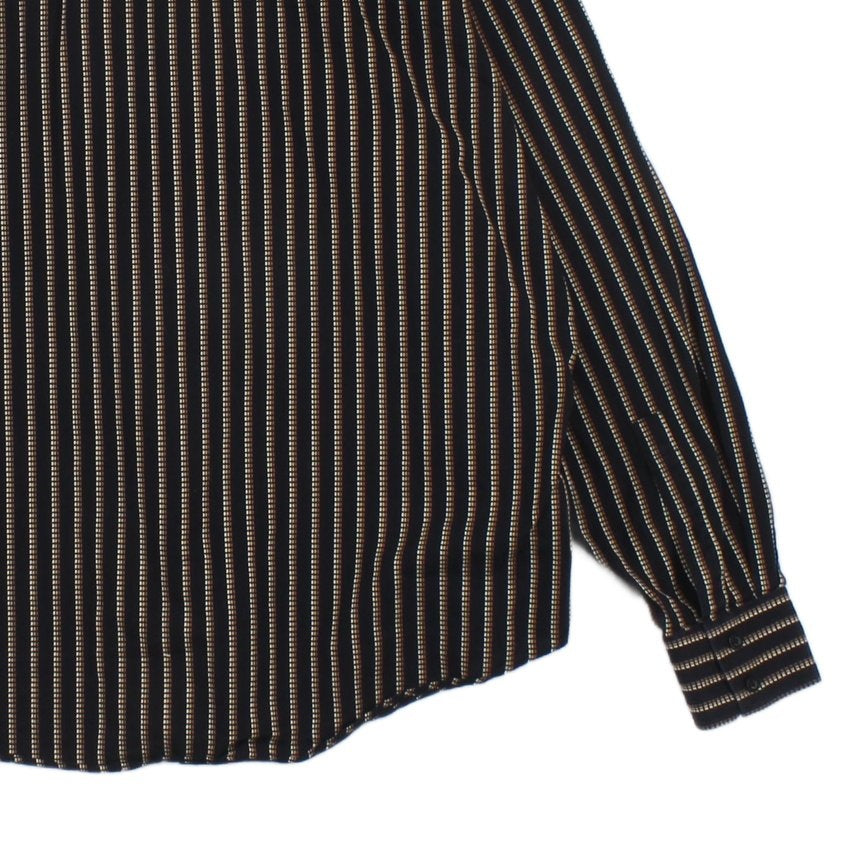 Mens Striped Shirt Long Sleeve