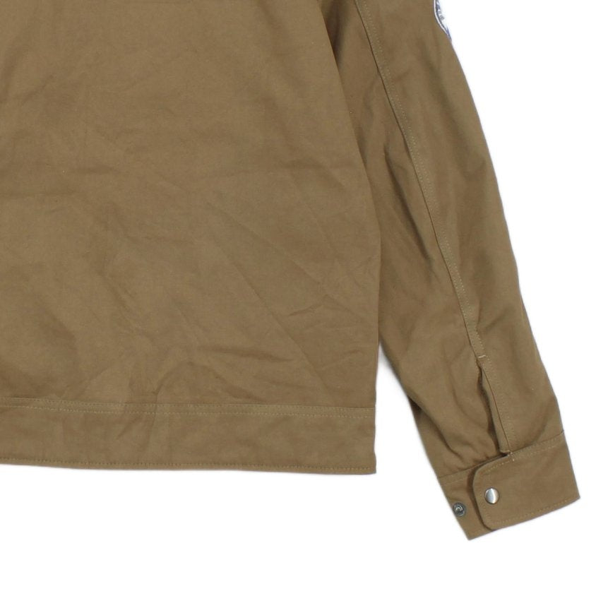 Mens Jacket Full Zip Lightweight Cotton