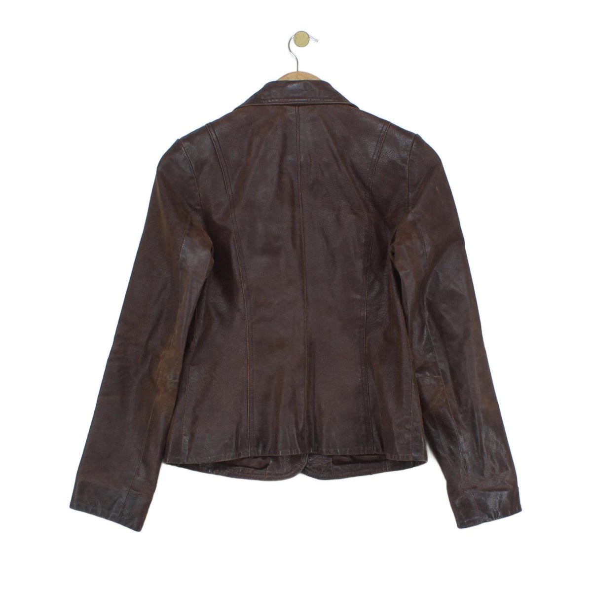 Womens Leather Blazer