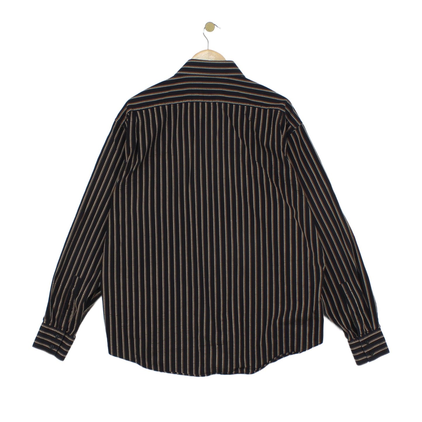 Mens Striped Shirt Long Sleeve