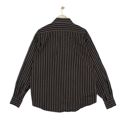 Mens Striped Shirt Long Sleeve