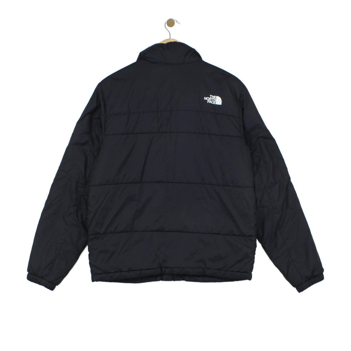 Mens Puffer Jacket Full Zip Quilted Winter
