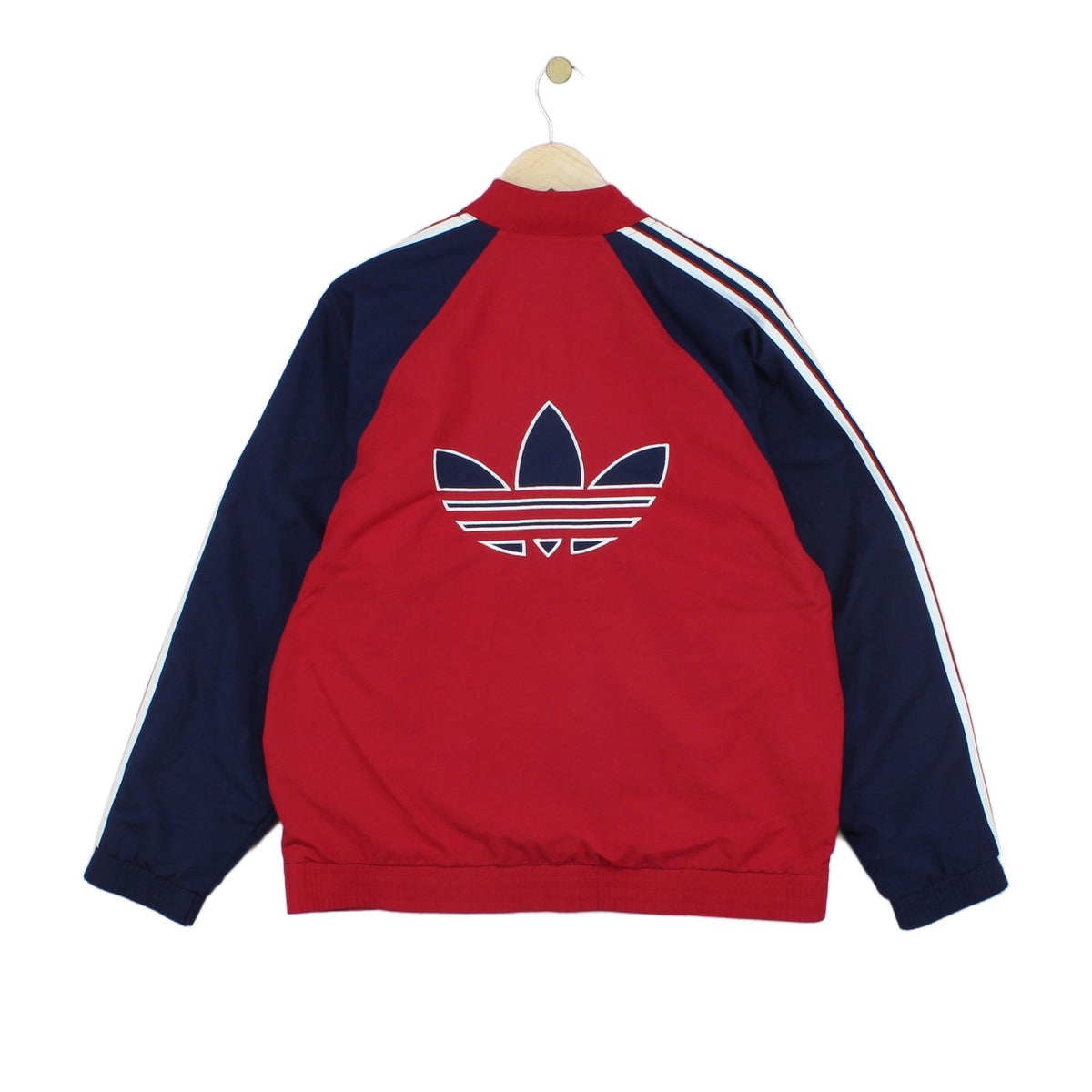 Mens Track Jacket Retro Full Zip