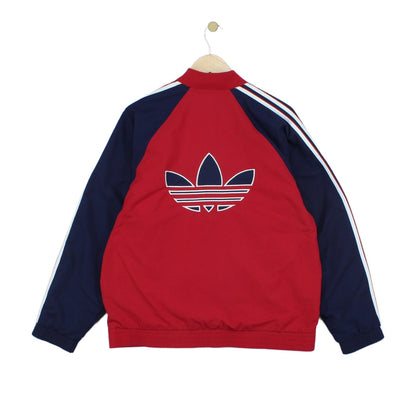 Mens Track Jacket Retro Full Zip
