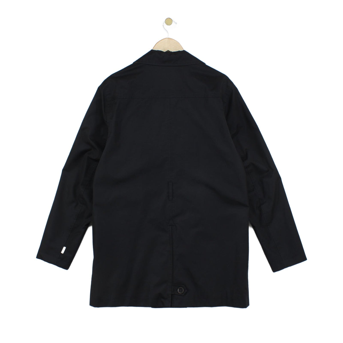 Mens Waterproof Pea Coat Double Breasted