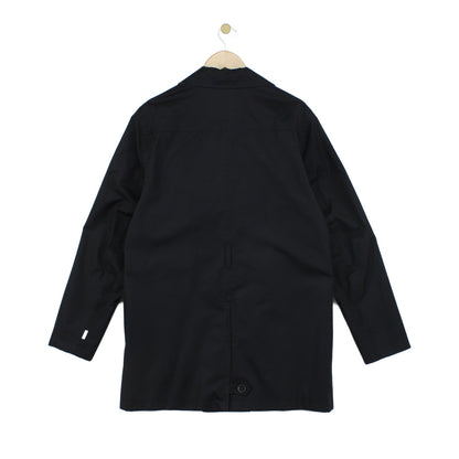 Mens Waterproof Pea Coat Double Breasted
