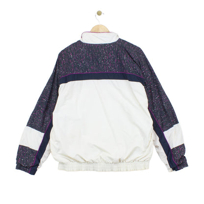 Mens Track Jacket Retro Oversized