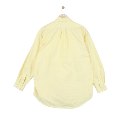 Mens Oxford Shirt Button Up Long Sleeve