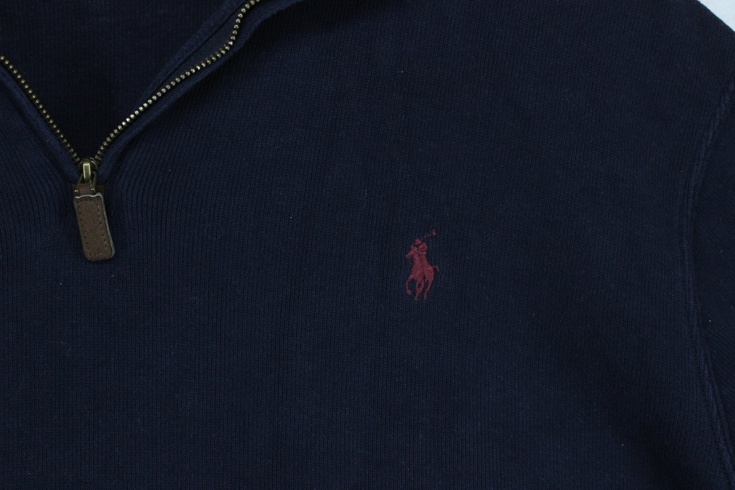 Mens 1/4 Zip Jumper Long Sleeve