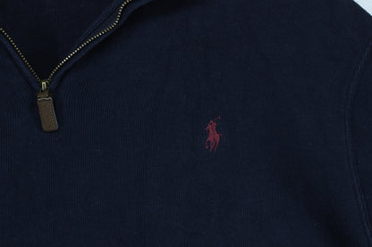 Mens 1/4 Zip Jumper Long Sleeve