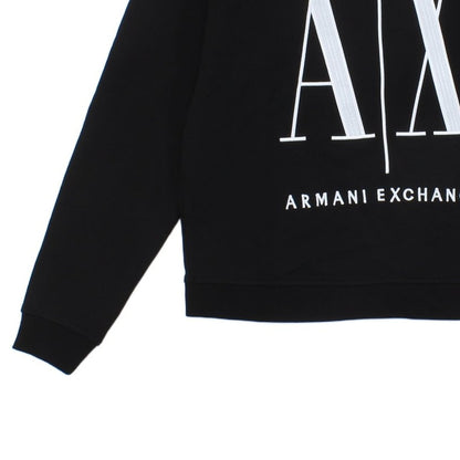 Womens Sweatshirt Embroidered Logo Long Sleeve