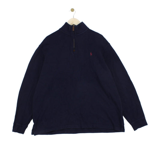 Mens 1/4 Zip Jumper Long Sleeve
