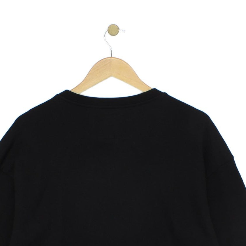 Womens Sweatshirt Embroidered Logo Long Sleeve