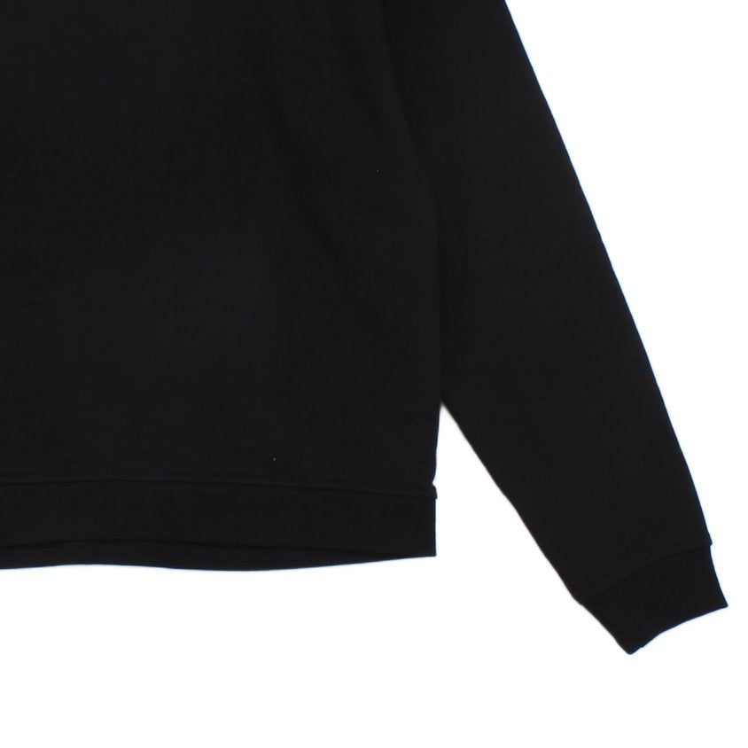 Womens Sweatshirt Embroidered Logo Long Sleeve