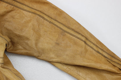 Mens Leather Jacket Full Zip