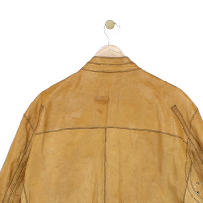 Mens Leather Jacket Full Zip