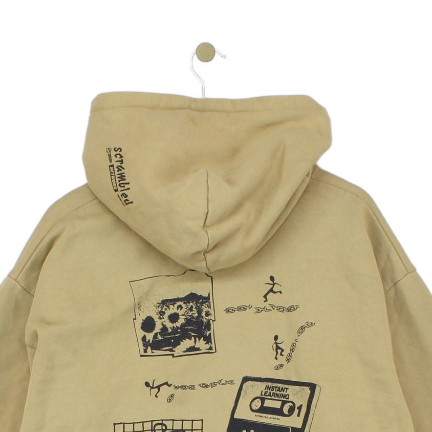 Mens Hd Scramble Hoodie Oversized Graphic Streetwear