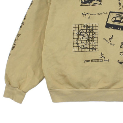 Mens Hd Scramble Hoodie Oversized Graphic Streetwear