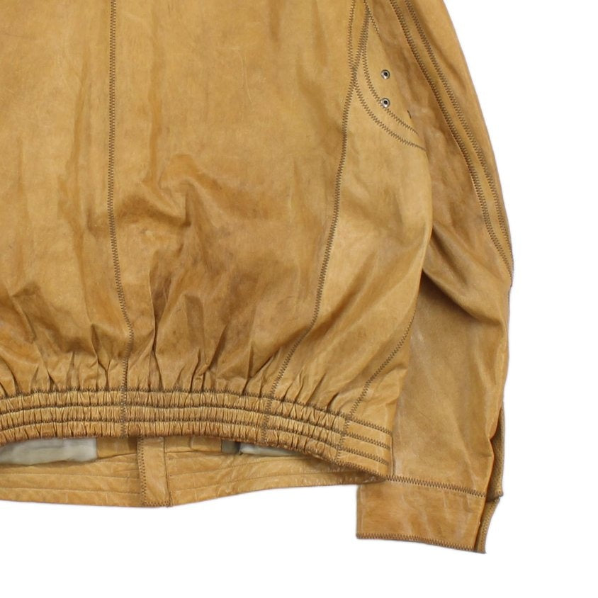 Mens Leather Jacket Full Zip
