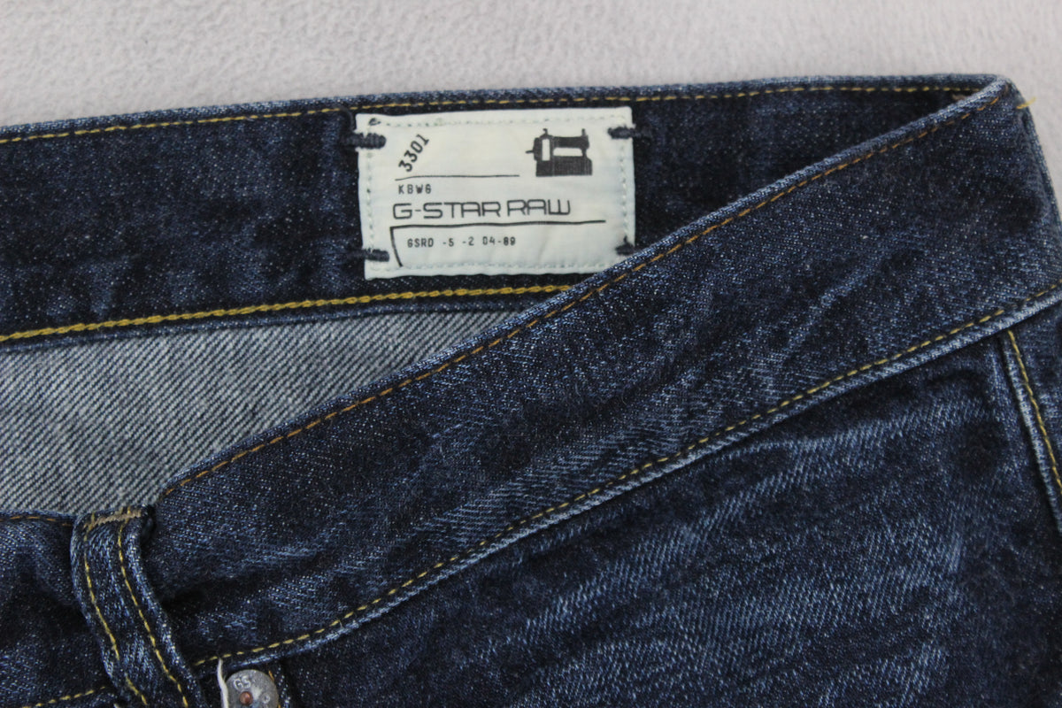 Mens 3301 Jeans Denim Regular
