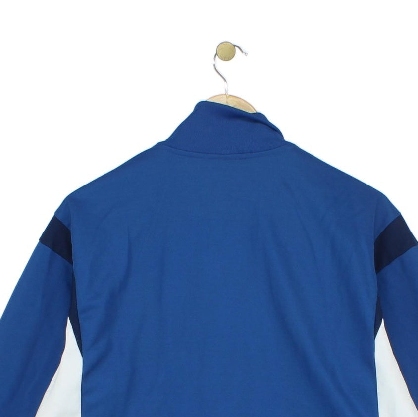 Mens Track Jacket Retro Full Zip Striped