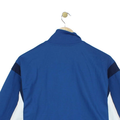 Mens Track Jacket Retro Full Zip Striped