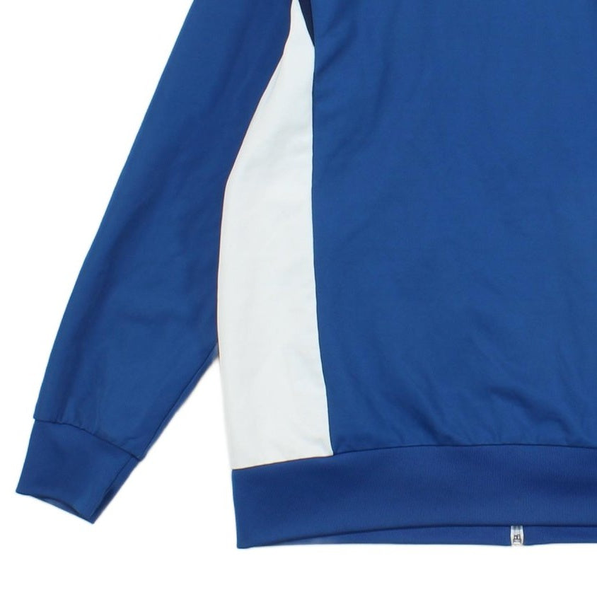 Mens Track Jacket Retro Full Zip Striped