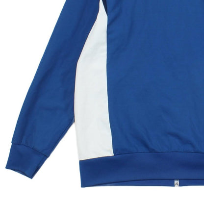 Mens Track Jacket Retro Full Zip Striped
