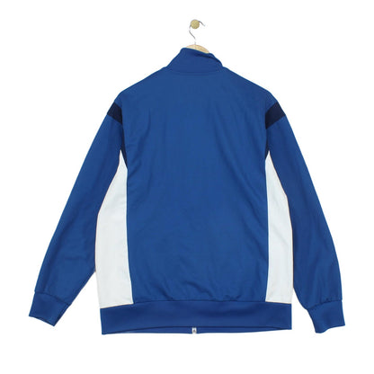 Mens Track Jacket Retro Full Zip Striped