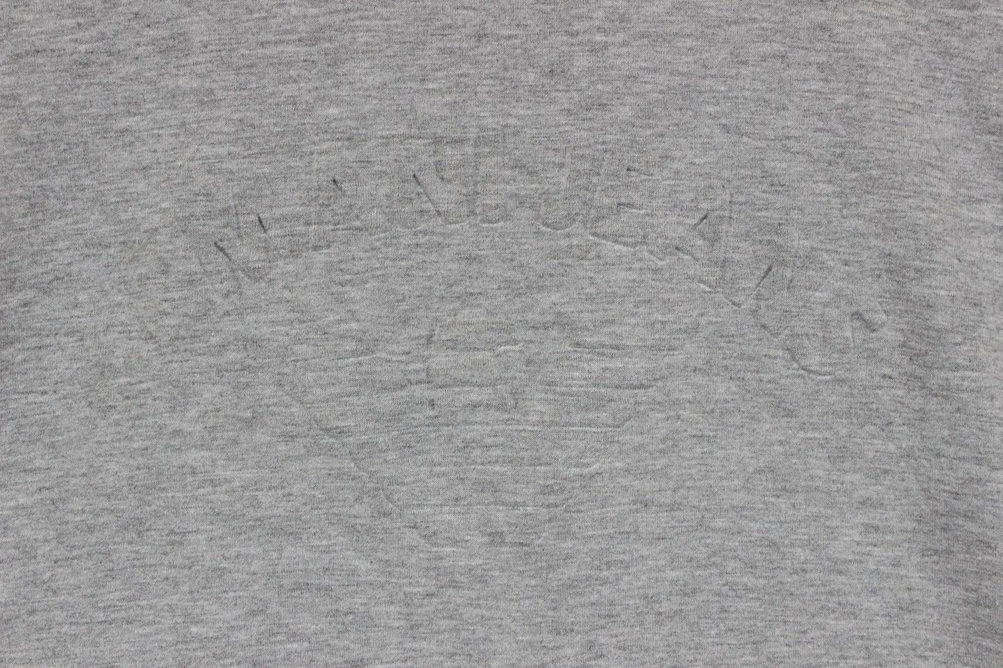 Mens Embossed Sweatshirt Crew Neck